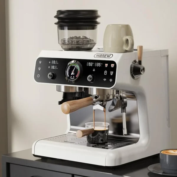 HiBREW H7B Espresso Machine with Grinder BEAN TO CUP - Image 2