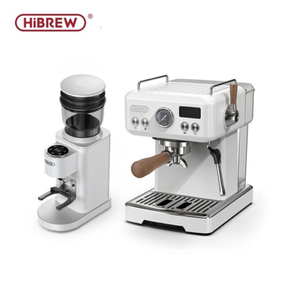 h10 plus super combo - g7 silver grinder +FREE BOTTOMLESS PORTFILTER