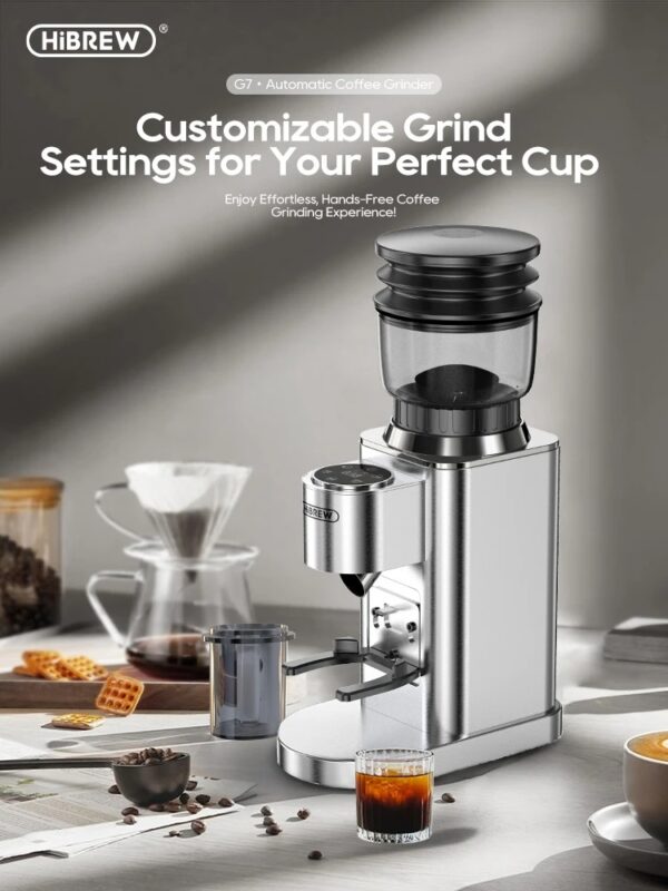 h10 plus super combo - g7 silver grinder +FREE BOTTOMLESS PORTFILTER - Image 9