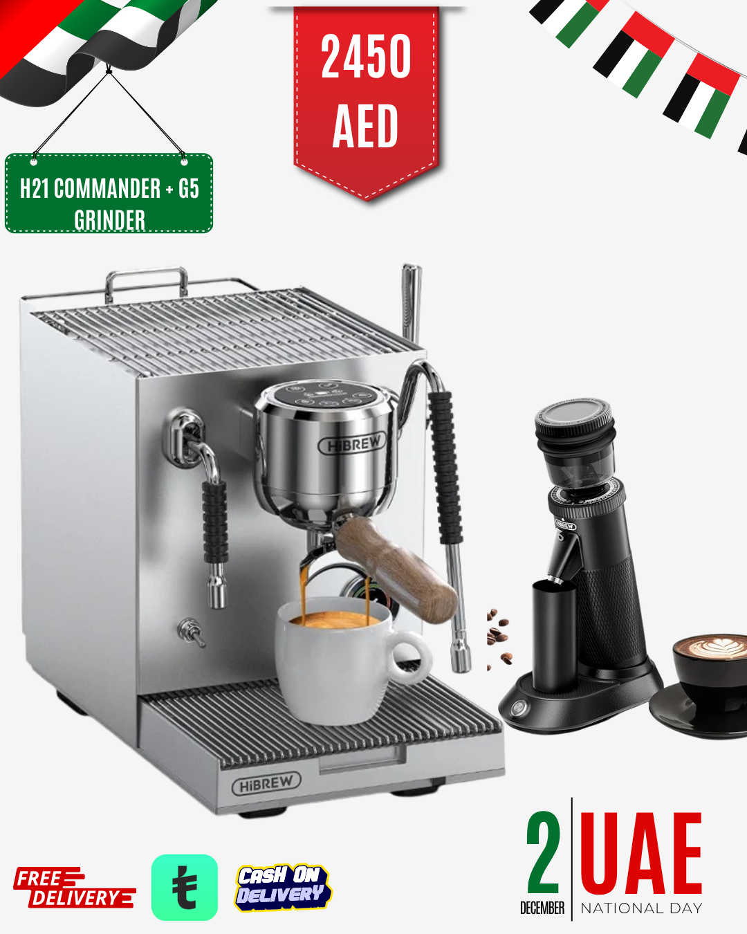 h21 Commander combo + g5 pro grinder