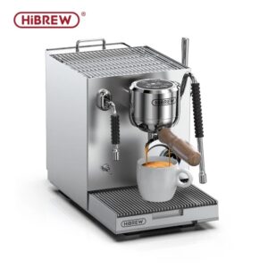 HiBREW H21 Commercial Coffee Machine 3 Boiler System Dual Pump Adjust Extraction Temperature