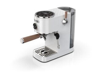 H13 Dual Boiler Espresso Machine — Slim Digital Touchscreen, 58mm white